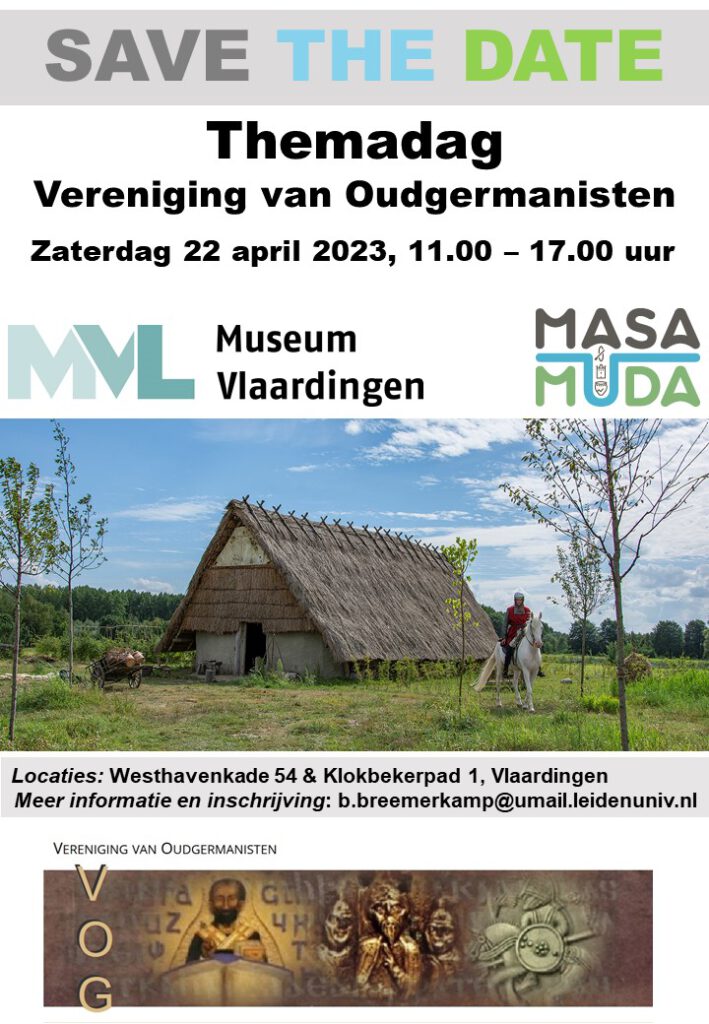 Aankondiging Themadag 2023, die zal plaatsvinden op 22 april 2023 in Vlaardingen